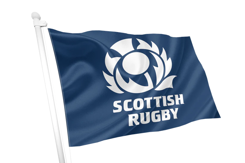 Scotland Rugby Crested Flag – TH Flags