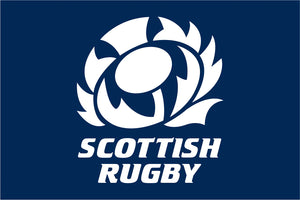 Scotland Rugby Crested Flag