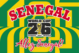 Senegal World Cup 2026 Football Supporter Flag