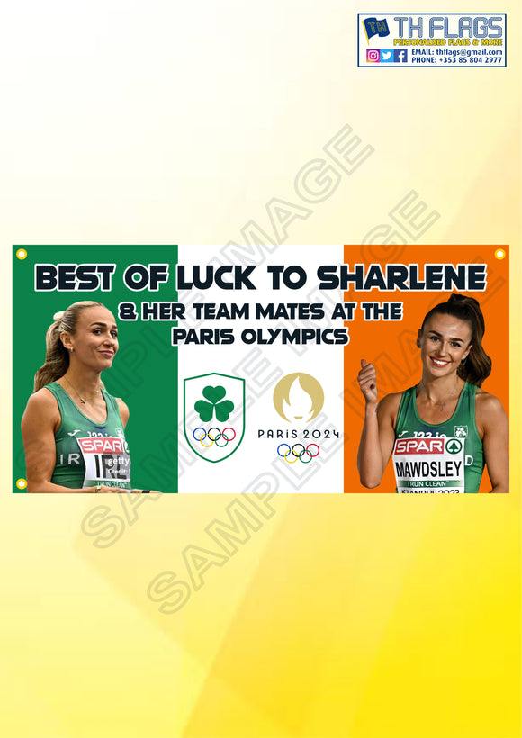 Sharlene Mawdsley Olympic Flag Tricolour