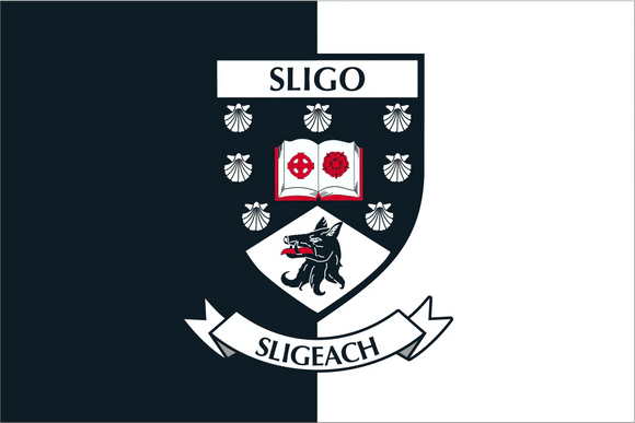 Sligo County Crest Handwaver Flag TH Flags sligo-county-crest-handwaver-flag-th-flags