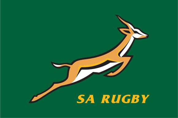 South Africa Men's Rugby Union Flag - The Springboks