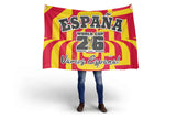Spain World Cup 2026 Football Supporter Flag