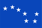 Starry Plough Blue Flag