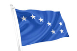 Starry Plough Blue Flag