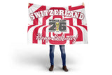 Switzerland World Cup 2026 Football Supporter Flag