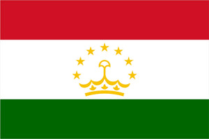 Tajikistan Flag