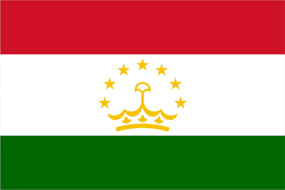 Tajikistan Flag
