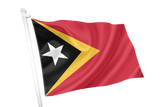 Timor Leste East Flag