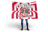 Tunisia World Cup 2026 Football Supporter Flag