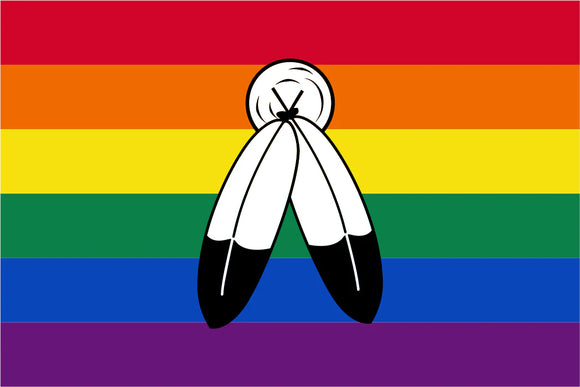 Two Spirit Pride Flag