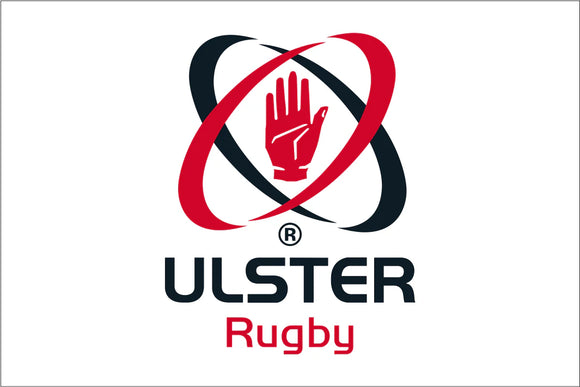 Ulster Rugby Crested Flag