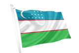 Uzbekistan Flag