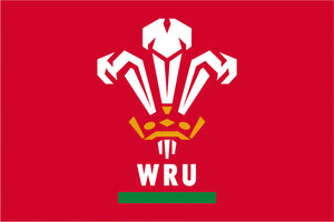 Wales Rugby Crested Flag