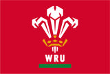 Wales Rugby Crested Flag