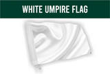 White Umpire Flag