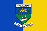 Wicklow County Crest Handwaver Flag