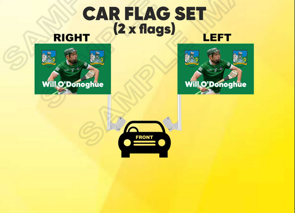 Will O Donoghue Car Flags