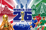 World Cup 2026 Supporter Flag