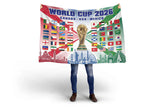 World Cup 2026 Participating Teams Supporter Flag