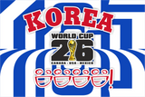 South Korea World Cup 2026 Football Supporter Flag