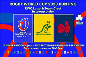 Rugby World Cup bunting