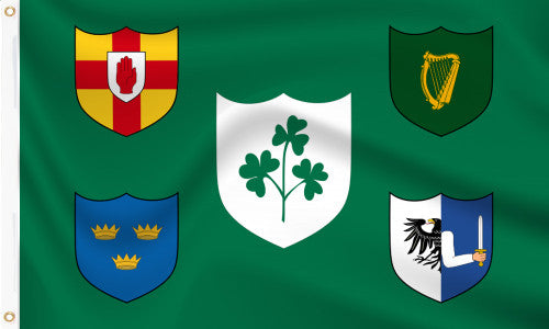 Ireland Rugby Flag 4 Provinces Rugby Flag