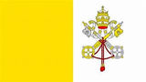 Tricolour and Papal Vatican Flag Set for a flag pole