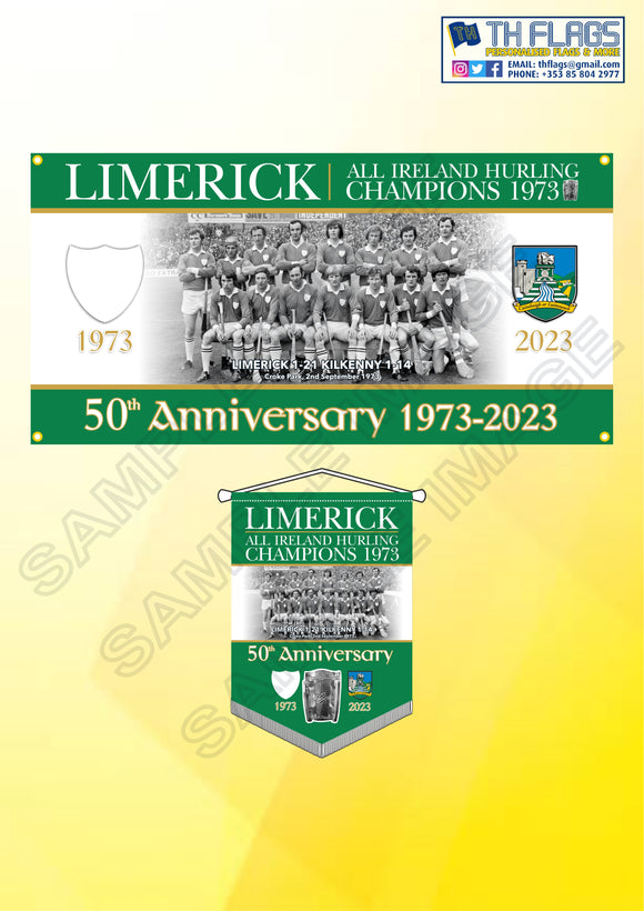 Limerick 50th Anniversary Pennant