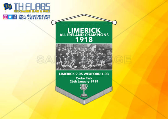 Limerick All Ireland Hurling Winners 1918