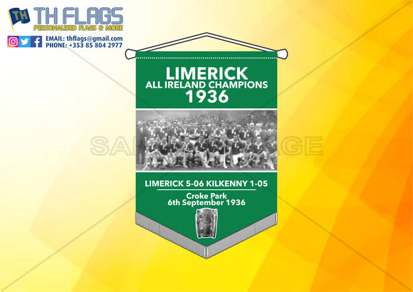 Limerick All Ireland Hurling Winners 1936