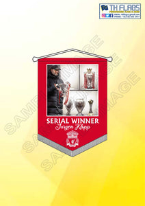 Liverpool "Klopp Serial Winner" Pennant