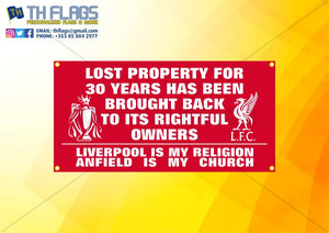 Liverpool "Lost Property" Flag