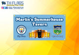 Customised Outdoor/Indoor Bar Flags