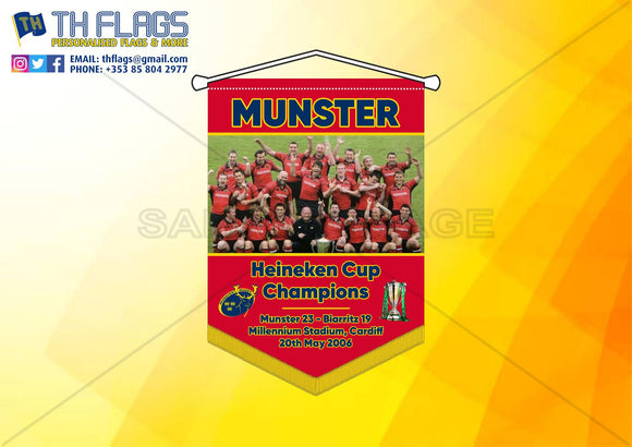 Munster European Cup 2006 pennant