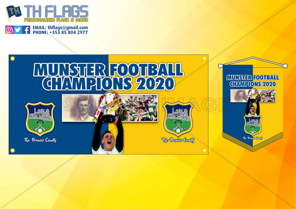 Tipperary Munster Champions 2020 Flag