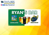 Customised Outdoor/Indoor Bar Flags