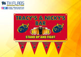 Customised Outdoor/Indoor Bar Flags